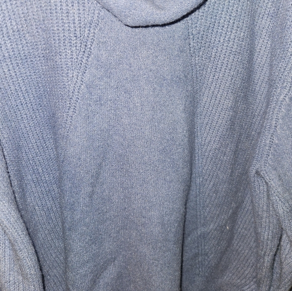 Time & Tru Womans Long Sleeve Blue Sweater Size Xxl (20) - Picture 11 of 13